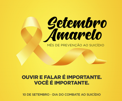 Campanha Setembro Amarelo salva vidas