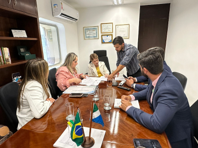 Em Brasília, prefeita Clediane busca mais investimentos para o desenvolvimento de Jardim