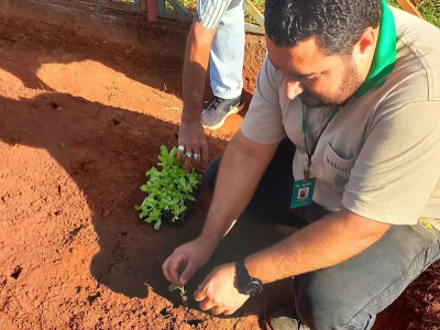 Casa da Mulher Jardinense inicia curso de horta em parceria com o Senar e Sindicato Rural
